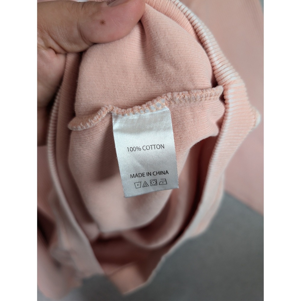 Chicka-d Sweater XL Pink Ribbed Goin To The Chapel Graphic Oversized Bridal - Picture 10 of 16